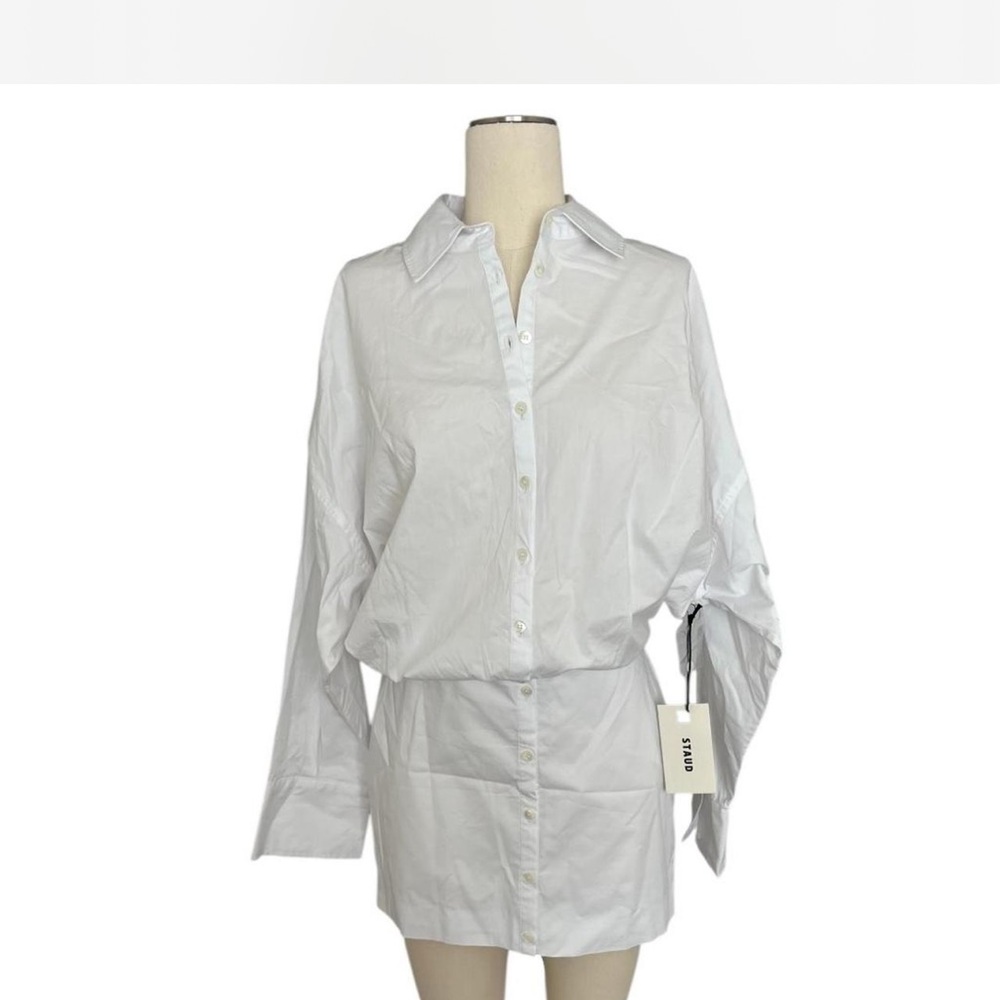 Staud White Cynthia Dress